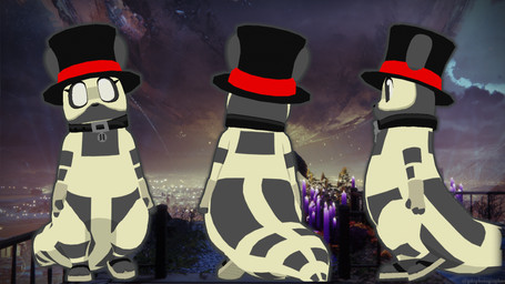 abstract_background bone clothing female hat headgear headwear mask masquerade_mask pattern_background simple_background slugsona top_hat abbeydodds bungie destiny_(series) destiny_2 rain_world videocult slugcat 16:9 3d_(artwork) digital_media_(artwork) hi_res photography_(artwork) widescreen