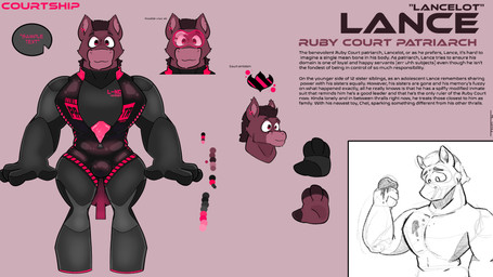 anthro bodysuit bulge clothed clothing description drone dronesuit ear_piercing ear_ring fur horse_tail latex latex_clothing latex_skinsuit male male_anthro mane mohawk multicolored_body multicolored_fur muscular muscular_anthro muscular_male piercing ring_piercing shirtless shirtless_anthro shirtless_male skinsuit solo text tight_clothing topless topless_anthro topless_male unzipped visor zipper tostilynx lance_(tostilynx) equid equine horse mammal 16:9 4k absurd_res character_name english_text hi_res model_sheet widescreen