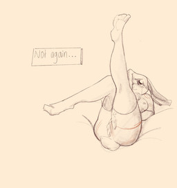 after_sex anthro bite_mark blood bodily_fluids clothing cum cum_in_vagina cum_inside female genital_fluids legwear one_leg_up raised_leg scratches solo stockings tears text thigh_highs meatrawr beastars haru_(beastars) domestic_rabbit dwarf_rabbit lagomorph leporid mammal oryctolagus rabbit 2020 english_text hi_res