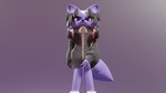anthro clothed clothing female narrow_hips solo thigh_gap thin_calves thin_legs thin_thighs zolnix aggretsuko sanrio shikabane_(aggretsuko) mammal mephitid skunk 16:9 3d_(artwork) digital_media_(artwork) hi_res widescreen