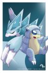 ambiguous_gender blue_eyes claws duo feral spikes eixelplayer nintendo pokemon alolan_form alolan_sandshrew alolan_sandslash generation_7_pokemon mammal pokemon_(species) regional_form_(pokemon) 2016 2:3 hi_res