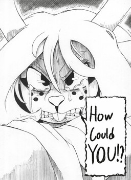 angry anthro antlers bodily_fluids buckteeth clenched_teeth crying dialogue exclamation_point female freckles hair horn solo speech_bubble tears teeth wide_eyed jazzmaster_j deltarune undertale_(series) noelle_holiday deer humanoid mammal new_world_deer reindeer 2025 comic hi_res shaded traditional_media_(artwork)