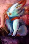 feral feralized fluffy fur painting pillow practice realistic simple_background solo dragon-firy nintendo pokemon generation_8_pokemon lagomorph mammal pokemon_(species) scorbunny 2019 2:3 digital_media_(artwork) digital_painting_(artwork)