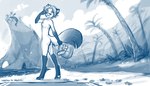 anthro basket beach breasts butt butt_pose casual_nudity chest_tuft cliff container digitigrade dipstick_tail eyewear featureless_breasts female footprint glasses gloves_(marking) holding_basket holding_container holding_object leg_markings looking_at_viewer looking_over_glasses looking_over_sunglasses markings nude open_mouth open_smile palm_tree pawpads pawprint plant pose public public_nudity sea sleeping small_breasts smile socks_(marking) solo_focus sunglasses tail tail_markings tree tuft water conditional_dnp tom_fischbach european_mythology mythology twokinds laura_(twokinds) canid canine dragon fox keidran mammal mythological_creature mythological_scalie scalie western_dragon 2024 7:4 adobe_photoshop_(artwork) blue_and_white digital_media_(artwork) hi_res monochrome sketch