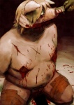 bandage blood castration censor_bar crying flaying gag gore green_eyes kneeling knife male nightmare_fuel nipples pig pointless_censoring porcine sansh skinning stab torture
Rating: Explicit
Score: -10
User: Wyvrn
Date: January 08, 2014