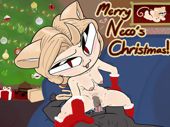 animal_genitalia areola armpit_folds armwear blonde_hair blonde_pubes blush bodily_fluids bouncing_breasts breasts christmas_decorations christmas_lights christmas_tree clitoral_hood clitoris clothing cowgirl_position cum cum_drip cum_from_vagina cum_in_uterus cum_in_vagina cum_inside cum_on_penis cute_fangs dripping duo fangs female festive_clothing fireplace first_person_view from_front_position furniture genital_fluids genitals gift hair half-closed_eyes haro_(gundam) heart_symbol holidays holy_hand_grenade_of_antioch inside internal internal_vaginal inverted_nipples legwear looking_pleasured male male/female mature_female moon mostly_nude narrowed_eyes navel nipples on_bottom on_top open_mouth open_smile orgasm penetrating_pov penetration penis pink_areola pink_nipples plant pose pubes red_eyes rug seductive sex shaking sheath smile snow_globe sofa solo_focus sweat tail teeth text tree trembling uterus vaginal vaginal_penetration vulva x-ray_view echonioni christmas kirby_(series) monty_python monty_python_and_the_holy_grail nintendo tsukihime type-moon 02_(kirby) neco-arc neco-mom_(echonioni) animal_humanoid cat_humanoid felid felid_humanoid feline feline_humanoid humanoid mammal mammal_humanoid neco_spirit 2025 4:3 colored hi_res meme pinup portrait shaded