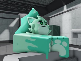 after_sex anal anal_penetration anthro bodily_fluids butt cum cum_in_ass cum_inside cum_on_ground duo ejaculation erection genital_fluids genitals male male/male penetration penile penis petting unknown_artist kaiju_paradise roblox catte_(kaiju_paradise) fashui_(kaiju_paradise) feizao_(kaiju_paradise) humanoid robloxian animated long_playtime sound video