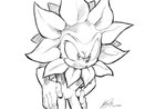 angry anthro biped black_nose clenched_teeth featureless_crotch flower hands_on_own_hips male nude petals plant solo standing teeth soina sega sonic_the_hedgehog_(series) sonic_the_hedgehog eulipotyphlan hedgehog mammal 2024 black_and_white hi_res line_art monochrome