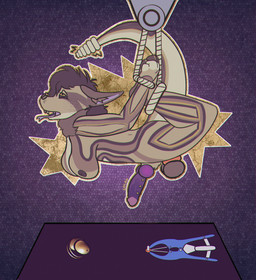 ahegao animal_genitalia animal_penis anthro areola balls banding bdsm big_breasts black_sclera bondage bound breasts brown_body brown_hair butt castration castration_device castration_play chastity_cage chastity_device cock_and_ball_torture ears_back elastrator elastrator_band erection eye_roll fangs forked_tongue genital_mutilation genital_piercing genital_torture genitals gold_(metal) gold_jewelry gradient_penis gynomorph hair half-closed_eyes intersex jewelry ladder_piercing looking_pleasured moan mullet mutilation narrowed_eyes nipples nude open_mouth penile penis penis_piercing piercing pivoted_ears rattle_(anatomy) restraints rope sagging_breasts scales sheath simple_background solo striped_body stripes submissive suspension tail teeth text tongue tongue_out vein veiny_penis yellow_eyes goldnamaterasu fallout microsoft animal_humanoid humanoid night_stalker_(fallout) pit_viper rattlesnake reptile reptile_humanoid scalie scalie_humanoid snake snake_humanoid viper digital_media_(artwork) english_text hi_res
