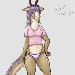 Rating: s
ID: 5760781
Date: 2025-08-06 16:03:30 -0400
Status: active
Score: 6
1:1 2025 5_fingers absurd_res alina_(spe) anthro antlers barbel_(anatomy) big_tail bikini bikini_bottom breasts brown_antlers brown_body brown_fur brown_horn butt butt_from_the_front cel_shading claws cleavage clothed clothed_anthro clothed_female clothing countershading dated deer digital_drawing_(artwork) digital_media_(artwork) dragon eastern_dragon eyelashes eyelashes_through_hair female female_anthro finger_claws fingers flesh_whiskers front_view fur hair hand_on_hip hi_res horn humanoid_hands hybrid kirin krita_(artwork) long_hair long_neck long_tail looking_at_viewer mammal mane markings medium_breasts mythological_creature mythological_scalie mythology pink_clothing pink_shirt pink_t-shirt pink_topwear pointy_ears prick_ears pupils purple_bikini purple_bikini_bottom purple_clothing purple_eyes purple_hair purple_mane purple_swimwear scales scalie shaded shirt side-tie_bikini signature sketch sketchbook_(artwork) slit_pupils snout solo spe spots spotted_body spotted_fur standing string_bikini swimwear t-shirt tail tail_mane tan_body tan_countershading tan_fur tan_scales tan_spots thick_tail thick_thighs topwear translucent translucent_hair two-piece_swimsuit ventral_scales post #5760781