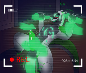 anal anal_penetration animal_genitalia animal_penis anthro basement blush bodily_fluids camera_hud camera_overlay cum cum_drip cum_inside cum_on_body cum_on_chest cum_on_face disembodied_hand dripping equine_genitalia equine_penis gangbang genital_fluids genitals ghost_hand ghost_sex group group_sex handjob knot knotted_penis machine male male/male open_mouth penetration penile penis recording sex synthetic text translucent translucent_penis spaceg3n crypto_(spaceg3n) robot synth_(vader-san) absurd_res hi_res