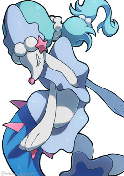 ambiguous_gender black_outline blue_body blue_hair blue_skin blue_tail earless eyelashes eyes_closed feral fin flippers gem hair happy long_hair long_tail multicolored_body multicolored_skin multicolored_tail nude outline pearl_(gem) pink_nose pink_tail ponytail pose round_nose shadow simple_background smile solo spikes split_form star tail two_tone_tail white_background white_body white_eyelashes white_skin nekono_shippo75 nintendo pokemon aquatic generation_7_pokemon mammal merfolk pinniped pokemon_(species) primarina 2022 detailed digital_media_(artwork) hi_res portrait three-quarter_portrait