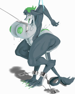 anthro backbend big_breasts blue_body blue_scales blush bodily_fluids breasts claws contortionism extreme_contortion feet female fingers flexible genital_fluids genitals green_claws horn huge_breasts nude scales soles solo thick_thighs wide_hips gyy mythology dragon mythological_creature mythological_scalie reptile scalie 4:5 hi_res