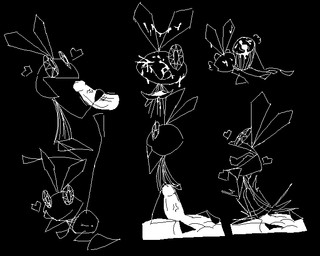 abs after_sex after_vaginal after_vaginal_penetration all_fours anthro anthro_penetrated anus arms_bent aroused ass_up bent_legs black_background black_body bodily_fluids closed_smile cum cum_inside cum_on_ear cum_on_face duo erection featureless_feet featureless_hands feet female female_penetrated genital_fluids genitals glans hand_on_face hand_on_penis handjob heart_symbol humanoid_genitalia humanoid_penis kneeling looking_at_viewer looking_down lying male male/female male_penetrating male_penetrating_anthro male_penetrating_female mostly_offscreen_character mostly_offscreen_male mouth_closed on_ground on_side on_top_of one_eye_closed open_mouth open_smile penetration penile penile_penetration penis presenting presenting_vulva prodding sex simple_background smile tongue tongue_out touching_penis unusual_eyes vaginal vaginal_penetration vein veiny_penis vulva white_line_art wink winking_at_viewer grorby vib-ribbon vibri ambiguous_species lagomorph leporid mammal rabbit 2025 aliasing black_and_white colored_line_art digital_media_(artwork) line_art monochrome