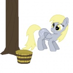 blonde_hair bucket container cutie_mark derp_eyes feathered_wings feathers female feral food grey_body grey_feathers hair kick muffin plant quadruped simple_background solo tail transparent_background tree wings yellow_eyes tomdantherock friendship_is_magic hasbro my_little_pony mythology derpy_hooves_(mlp) equid equine mammal mythological_creature mythological_equine pegasus 1:1 2012 alpha_channel animated low_res short_playtime