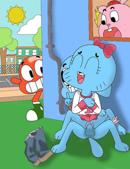 female gumball_watterson incest male nicole_watterson pussy sex straight the_amazing_world_of_gumball young
Rating: Explicit
Score: 7
User: MtnFresh
Date: March 06, 2012