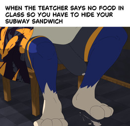 male solo cakerthebear caker_(cakerthebear) absurd_res hi_res meme