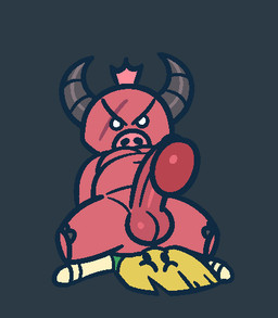 2_horns angry anthro duo eye_scar facesitting facial_scar food genitals horn male male/male masturbation nude_anthro penis red_penis scar sitting sitting_on_another gemsum pasta_(gemsum) sausage_(gemsum) domestic_pig elemental_creature food_creature humanoid mammal suid suine sus_(pig) 2026 animated loop low_res seamless_loop