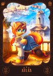 book city clothed clothed_feral clothing female feral flag horn solo atlas-66 2k_games bioshock bioshock_infinite hasbro my_little_pony mythology elizabeth_(bioshock_infinite) equid equine mammal mythological_creature mythological_equine unicorn hi_res