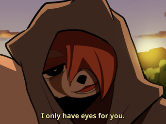 anthro black_eyes clothing detailed_background duo fur hair hair_over_eye jacket light male male/male male_anthro multicolored_body multicolored_fur one_eye_obstructed orange_body orange_fur outside smile sunlight text topwear samirachuni sam_(samirachuni) ailurid mammal red_panda 2025 absurd_res digital_media_(artwork) english_text hi_res
