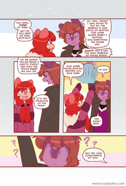 anthro clothed clothed_anthro clothing dialogue female fully_clothed fully_clothed_anthro male pink_nose speech_bubble text miu mammal rodent sciurid tree_squirrel 2011 comic english_text url
