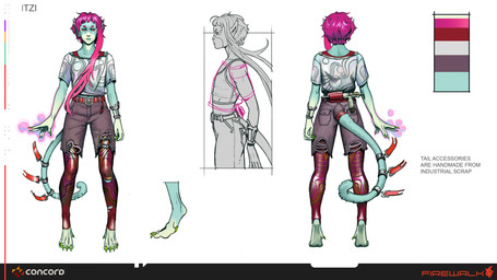 5_fingers 5_toes accessory armband barefoot belt belt_buckle blue_body blue_fur blue_lips blue_tail bottomwear bra buckle claws clothed clothed_female clothed_humanoid clothing color_swatch company_name ear_piercing eyebrows facial_markings feet female fingers front_view fully_clothed fully_clothed_female fully_clothed_humanoid fur furgonomics green_claws gun hair handgun head_markings holstered_pistol humanoid_pointy_ears jewelry leggings legwear lidded_eyes light lips long_hair long_tail magic magic_user markings multicolored_body multicolored_fur multicolored_hair piercing pink_hair pistol pockets pointy_ears purple_bottomwear purple_clothing purple_eyebrows purple_hair purple_line_art purple_shorts ranged_weapon rear_view red_belt red_bra red_clothing red_eyes red_leggings red_legwear red_underwear ring shirt shorts side_view simple_background slim_female slim_humanoid solo standing tail tail_accessory tail_jewelry tail_ring text toe_claws toes topwear torn_bottomwear torn_clothing torn_shorts two_tone_hair underwear weapon white_background white_clothing white_markings white_shirt white_topwear amanda_kiefer concord_(game) it-z animal_humanoid felid felid_humanoid humanoid mammal mammal_humanoid tailed_humanoid zin_(concord) 16:9 2024 4k absurd_res adobe_photoshop_(artwork) colored colored_line_art concept_art digital_media_(artwork) english_description english_text hi_res lighting model_sheet official_art shaded widescreen