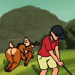 all_fours anthro anthro_on_anthro antlers ass_up big_butt black_clothing black_hat black_headwear black_nose bottomwear brown_body brown_fur butt butt_heart clothing countershading fellatio female female_anthro fur golf golf_club golf_course group hat headgear headwear hill hillside hooves horn humor implied_oral male male/female male_anthro nude oblivious on_ground open_mouth oral oral_penetration penetration penile plant red_clothing red_shirt red_topwear sex shirt short_tail shorts sitting sitting_on_ground sport spread_legs spreading tail tan_body tan_fur topwear tree trio iseenudepeople sound_warning a_deer_is_sucking_off_another_deer deer human mammal 1:1 2022 animated digital_media_(artwork) meme short_playtime sound webm