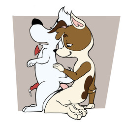 anal anal_penetration animal_genitalia animal_penis animated_gif anthro anthro_on_anthro anthro_penetrated anthro_penetrating anthro_penetrating_anthro bareback black_eyes bodily_fluids bow_tie brown_body brown_fur butt canine_genitalia canine_penis cum duo ejaculation erection expressions feet fur genital_fluids genitals humanoid_genitalia humanoid_penis intraspecies knot knotted_penis male male/male male_penetrated male_penetrating male_penetrating_male nude open_mouth paws penetration penile penile_penetration penis precum sex simple_background smile tail tuft white_body white_fur bob-jiggles jay_ward_productions mr._peabody_and_sherman jakob_peabody_(character) mr._peabody beagle canid canine canis domestic_dog hunting_dog jack_russell_terrier mammal scent_hound terrier 1:1 animated digital_media_(artwork) hi_res loop short_playtime