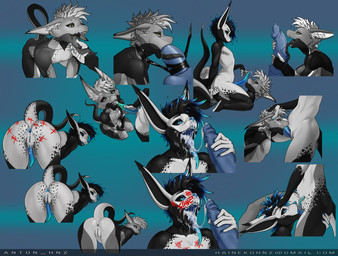 ahegao anal andromorph animal_genitalia anthro aroused athletic athletic_intersex athletic_male athletic_maleherm biped blush bodily_fluids bulge butt cum cum_dumpster cum_inside deep_throat dominant drooling duo erection face_fucking female foreskin gaping genital_fluids genitals humanoid_genitalia humanoid_penis intersex intersex/male irrumatio knot leak looking_pleasured male male/male male_focus maleherm maleherm/male markings messy mind_break muscular oral oral_penetration orgasm penetration penile penis penis_in_mouth retracted_foreskin saliva sex sheath solo_focus submissive tail throat tongue used vulva hnz dakka krakka canid canine fox mammal
