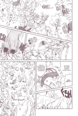 6_panel_comic ambiguous_gender anthro beak biped cheek_spots claws cloak clothing dialogue exclamation_point eyebrows eyes_closed feral flying fur grass group looking_back mask motion_lines open_mouth outside plant rock sound_effects speech_bubble talking_to_another text wings umikit nintendo pokemon pokemon_mystery_dungeon spike_chunsoft gladdiop_(aots) koko_(aots) muro_(aots) altaria generation_2_pokemon generation_3_pokemon generation_5_pokemon petilil pichu pokemon_(species) zangoose 2025 comic english_text monochrome