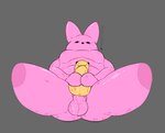 anthro breasts candy dessert food gynomorph holidays intersex marshmallow pink_body pink_skin sex_toy small_breasts solo thick_thighs yellow_body yellow_skin averyunfunny easter peeps avian bird chicken galliform gallus_(genus) lagomorph leporid mammal phasianid rabbit hi_res