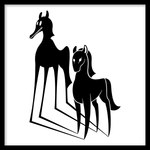 altered_shadow black_border border duo ears_up empty_eyes feral front_view hair mane quadruped shadow sharp_teeth silhouette simple_background standing tail teeth thin_legs three-quarter_view white_background sunnyclockwork scp_foundation doublehorse_(scp_foundation) equid equine horse mammal shadow_creature 1:1 2018 black_and_white digital_drawing_(artwork) digital_media_(artwork) full-length_portrait monochrome portrait