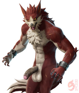 anthro backsack balls brown_body brown_penis brown_skin casual_nudity dark_body dark_penis dark_skin foreskin genitals glans humanoid_genitalia humanoid_penis male multicolored_penis nude penis pink_glans scar solo two_tone_penis nahura third-party_edit epic_games fortnite mythology lycan_west_(fortnite) canid canine canis mammal mythological_canine mythological_creature werecanid werecanine werecreature werewolf wolf absurd_res digital_media_(artwork) hi_res nude_edit