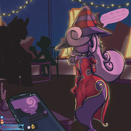 blush breasts bulge cleavage clothed clothing dialogue dress furaffinity_logo gloves gynomorph hair hair_over_eyes handwear hat headgear headwear intersex legless lips not_furry patreon_logo pink_hair purple_body purple_skin red_clothing red_dress red_gloves red_handwear speech_bubble text twitter_logo witch_hat yellow_lips trapknight furaffinity mario_bros nintendo paper_mario paper_mario:_the_thousand_year_door patreon twitter vivian_(mario) ghost humanoid shadow_siren spirit 1:1 2023 digital_media_(artwork) english_text hi_res trans_(lore) trans_woman_(lore)