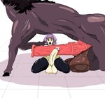 ahegao animal_genitalia animal_penis balls bestiality big_balls big_penis clothing compulsion duo equine_genitalia equine_penis feral genitals horse_tail huge_penis legwear looking_pleasured male male/male masturbation muscular penis size_difference stockings artros osana_najimi trap_princess equid equine horse human humanoid mammal stroking_(disambiguation) absurd_res hi_res