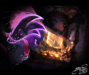 ambiguous_gender anthro attack bag claws clothed clothing detailed_background eyewear fangs finger_claws flower goggles group jewelry light looking_at_another open_mouth plant satchel scarf semi-anthro teeth vines gingy_k_fox nintendo pokemon pokemon_mystery_dungeon spike_chunsoft pommier_(gingy_k_fox) dewott emolga generation_4_pokemon generation_5_pokemon generation_7_pokemon pokemon_(species) primarina weavile 2021 lighting shaded signature