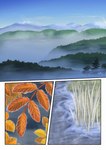 2021 absurd_res bjekkergauken blue_sky cloud colored comic fog forest hi_res leaf mountain plant sky tree water zero_pictured
