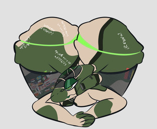 aircraft anthro ass_up bedroom_eyes big_breasts big_butt bikini bikini_bottom body_writing breast_squish breasts butt camo camo_print clothed clothing female fishnet_clothing fishnet_legwear fishnet_thigh_highs front_view huge_butt huge_hips huge_thighs legwear looking_at_viewer machine narrowed_eyes presenting presenting_hindquarters seductive skimpy solo squish swimwear text thick_thighs thigh_highs thigh_squish two-piece_swimsuit vehicle venezuelan_flag wide_hips iconictm voraz_(iconictm) aeromorph living_aircraft living_machine living_vehicle hi_res spanish_text translated