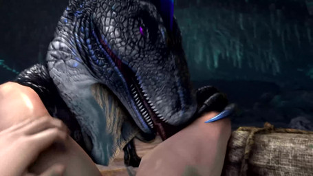 animal_genitalia animal_penis bestiality bodily_fluids breasts claws consistent_pov cum cum_in_vagina cum_inflation cum_inside cunnilingus dominant dominant_feral dominant_male duo erection eye_contact faceless_character faceless_female faceless_human female female_human female_on_feral female_penetrated female_pov feral feral_penetrating feral_penetrating_female feral_penetrating_human first_person_view forced from_front_position genital_fluids genitals hair human_on_feral human_penetrated human_pov inflation interspecies knot licking looking_at_another looking_at_partner looking_at_viewer lying male male/female male_feral male_on_human male_penetrating male_penetrating_female male_penetrating_human missionary_position nipples nude on_back open_mouth oral penetration penile penile_penetration penis penis_in_vagina questionable_consent rape receiving_pov sex spread_legs spreading submissive submissive_female submissive_human submissive_pov tongue tongue_out vaginal vaginal_penetration vein vulva ohgodwhy ark_survival_(series) dinosaur dromaeosaurid human mammal prehistoric_species reptile saurischian scalie theropod velociraptor 16:9 2016 2017 3d_(artwork) 3d_animation animated digital_media_(artwork) hi_res no_sound short_playtime source_filmmaker_(artwork) video widescreen