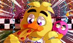 animal_on_shoulder anthro beak confetti cupcake duo eating eyebrows eyelashes female fingers food half-closed_eyes looking_down machine narrowed_eyes orange_body pizza purple_eyes yellow_body amanddica five_nights_at_freddy's scottgames chica_(fnaf) cupcake_(fnaf) animatronic avian bird chicken galliform gallus_(genus) phasianid robot 2019 5:3 bust_portrait digital_media_(artwork) hi_res portrait signature