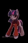 clothing cutie_mark female feral fur hair horn looking_at_viewer multicolored_hair purple_body purple_eyes purple_fur simple_background solo transparent_background uniform cosmicunicorn friendship_is_magic hasbro my_little_pony mythology star_trek twilight_sparkle_(mlp) equid equine mammal mythological_creature mythological_equine unicorn 2013 alpha_channel crossover