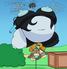 air_inflation air_pump annoyed areola belly belly_expansion big_areola big_belly big_breasts big_nipples big_vulva black_body black_skin blue_areola blue_body blue_nipples blue_skin body_inflation box breast_expansion breasts container dialogue expansion female floating fused_shadow genital_expansion genitals grey_helmet hair helium_tank hose hose_in_butt hose_in_mouth hose_in_vagina hose_inflation huge_areola huge_belly huge_breasts huge_nipples huge_thighs hyper hyper_areola hyper_belly hyper_breasts hyper_inflation hyper_nipples hyper_thighs immobile inflation motion_lines multicolored_body navel nipples not_furry onomatopoeia open_mouth orange_hair outside pink_mouth plant prehensile_hair red_eyes shrub snaggle_tooth solo sound_effects swelling talking_to_viewer text thick_thighs thigh_expansion two_tone_body vulva vulva_expansion yellow_sclera justafallenwaffle nintendo the_legend_of_zelda twilight_princess midna humanoid imp twili 2022 absurd_res cel_shading colored digital_media_(artwork) english_text hi_res shaded