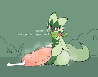 animal_genitalia animal_penis anthro autofootjob balls big_balls big_penis biped bodily_fluids dripping emanata erection exclamation_point facial_markings feet feline_genitalia feline_penis foot_fetish foot_play genital_fluids genitals green_body head_markings huge_balls huge_penis hyper hyper_balls hyper_genitalia hyper_penis kerchief leg_markings looking_at_viewer male male_anthro markings mask_(marking) masturbation musky_balls musky_penis neckerchief neckwear open_mouth penile penile_masturbation penile_spines penis precum precum_drip question_mark sitting_on_balls small_but_hung socks_(marking) solo sweat sweaty_balls sweaty_genitalia sweaty_penis talking_to_viewer text bakap nintendo pokemon felid feline floragato generation_9_pokemon mammal pokemon_(species) artist_name colored digital_media_(artwork) english_text