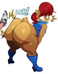 anthro big_butt blue_eyes blush boots butt butt_slap clothing duo female footwear high_heeled_boots high_heels huge_butt male male/female shoes slap spanking thick_thighs wide_hips sssonic2 sega sonic_the_hedgehog_(series) sally_acorn sonic_the_hedgehog chipmunk eulipotyphlan ground_squirrel hedgehog mammal rodent sciurid absurd_res hi_res