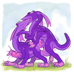 2_toes 3_toes anal anal_penetration anus balls balls_touching big_balls big_penis bodily_fluids cum duo ejaculation eyes_closed feet fingering genital_fluids genitals huge_balls huge_penis kissing male male/male multi_eye outside penetration penis puffy_anus purple_body saliva sex taur_on_taur taur_penetrated taur_penetrating toes urethral urethral_fingering urethral_penetration crowbarcrow electronic_arts maxis_(ea) spore_(game) alien taur 1:1 hi_res