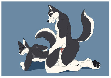 anal anal_penetration anthro bareback blue_eyes border doggystyle duo father_penetrating_son feet from_behind_position genitals male male/male male_penetrated male_penetrating male_penetrating_male nude one_eye_closed penetration penile penile_penetration penis sex simple_background toes white_border redlynx369 alaskan_malamute canid canine canis domestic_dog mammal nordic_sled_dog spitz father_(lore) father_and_child_(lore) father_and_son_(lore) incest_(lore) parent_(lore) parent_and_child_(lore) parent_and_son_(lore) son_(lore)