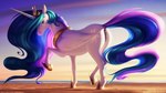 16:9 2021 anatomically_correct anatomically_correct_anus anatomically_correct_genitalia anatomically_correct_pussy animal_genitalia animal_pussy anus butt cutie_mark equid equine equine_genitalia equine_pussy female feral friendship_is_magic genitals hasbro hi_res horn looking_at_viewer mammal my_little_pony mythological_creature mythological_equine mythology outside presenting presenting_anus presenting_hindquarters presenting_pussy princess_celestia_(mlp) pussy raised_tail shydale solo tail text url white_body widescreen winged_unicorn wings