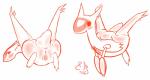 anus big_butt blush butt chubby female feral hi_res kingofacesx latias legendary_pokémon looking_back monochrome nintendo plain_background pokémon presenting presenting_hindquarters pussy solo video_games white_background
Rating: Explicit
Score: 11
User: chdgs
Date: March 01, 2014