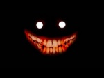 4:3 ambiguous_gender black_background creepy empty_eyes grin looking_at_viewer low_res nightmare_fuel not_furry scp-087-1 scp_foundation simple_background smile solo soul_devouring_eyes teeth unknown_artist unknown_species