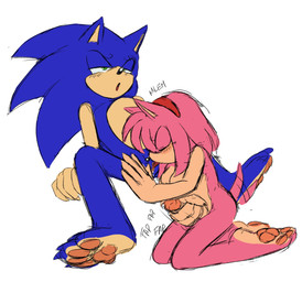 accessory andromorph andromorph/gynomorph anthro blue_body blue_fur breasts cunnilingus duo feet fur genitals green_eyes gynomorph hair_accessory hairband hindpaw intersex intersex/intersex kneeling looking_pleasured masturbation nude_andromorph nude_gynomorph oral paws penis pink_body pink_fur sex simple_background sitting t4t tail tail_motion tailwag tongue tongue_out vaginal vulva white_background wsora sega sonic_the_hedgehog_(series) amy_rose sonic_the_hedgehog eulipotyphlan hedgehog mammal hi_res